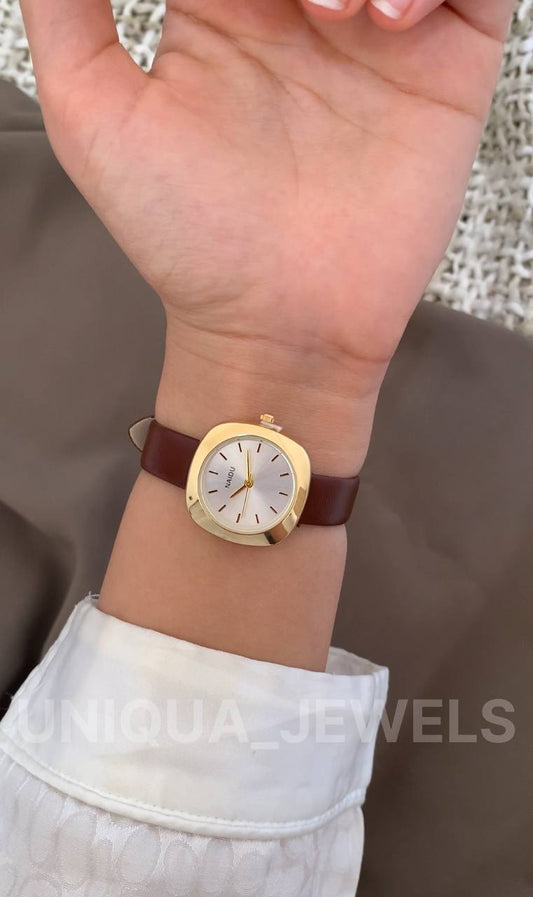Montre NAIDU - Veritable Cuir